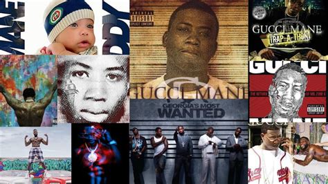 gucci mane albums in order.